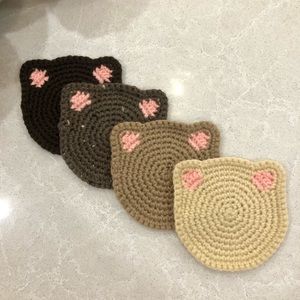 Handmade Crochet Coasters